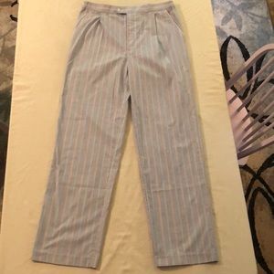 Christian Dior Monsieur Striped Dress Pants